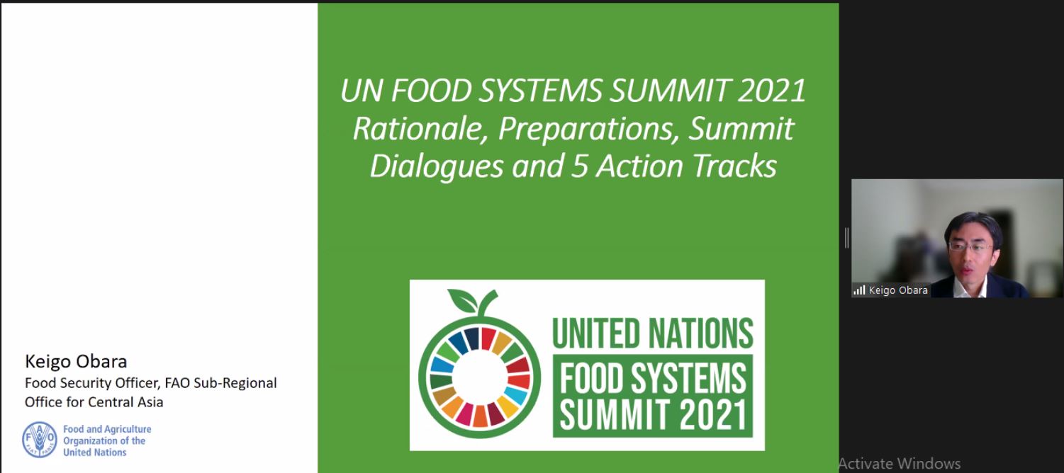 ECORCC webinars continue with a focus on sustainable food systems